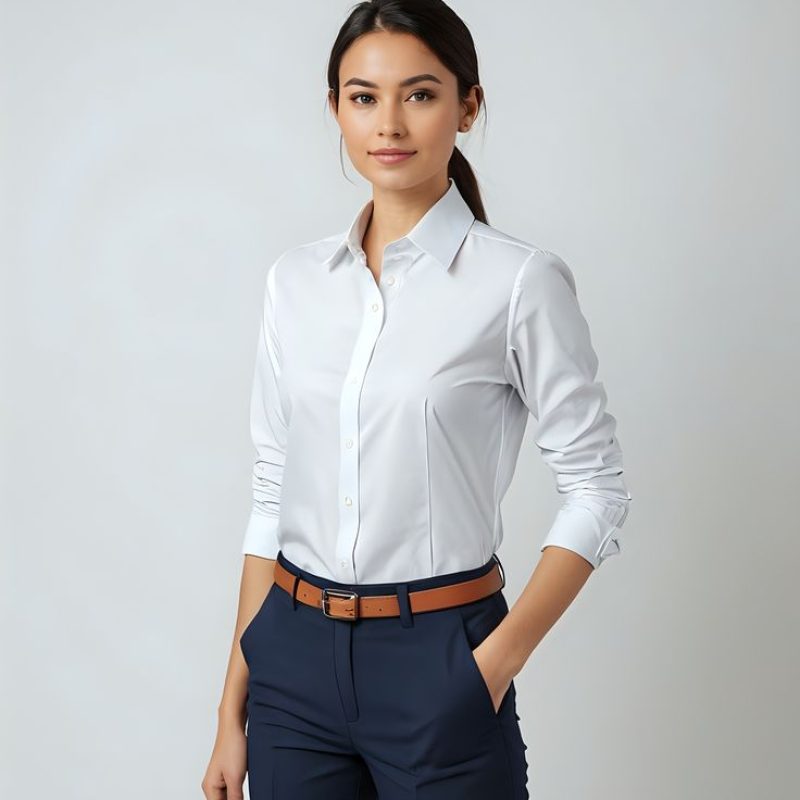 confident office person